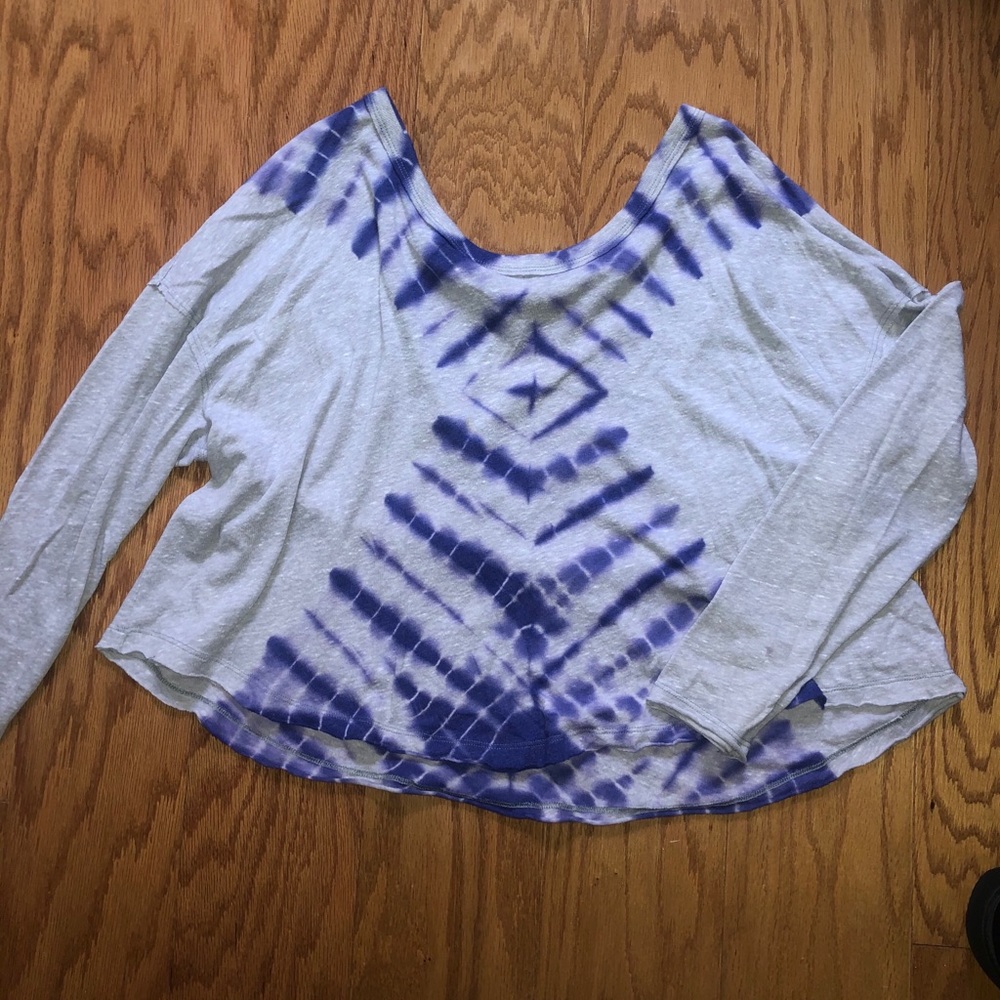 Free people tie dye top